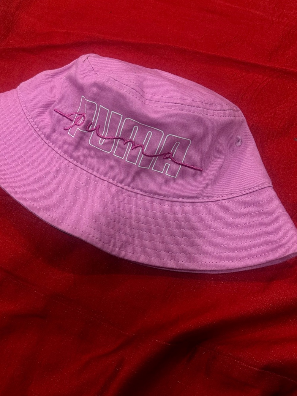 Puma Pink Bucket Hat